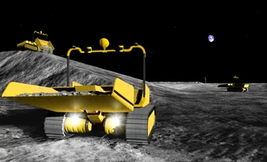 Robotii vor construi prima baza de pe Luna