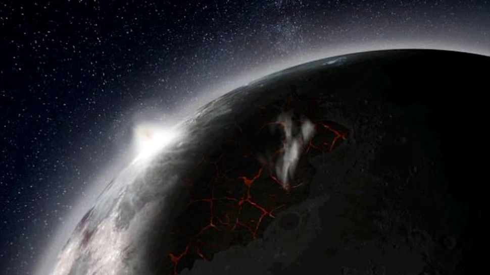 Etapele ce au dus la transformarea Lunii dintr-un ocean de magmă într-un satelit natural cu un înveliş ”pur”