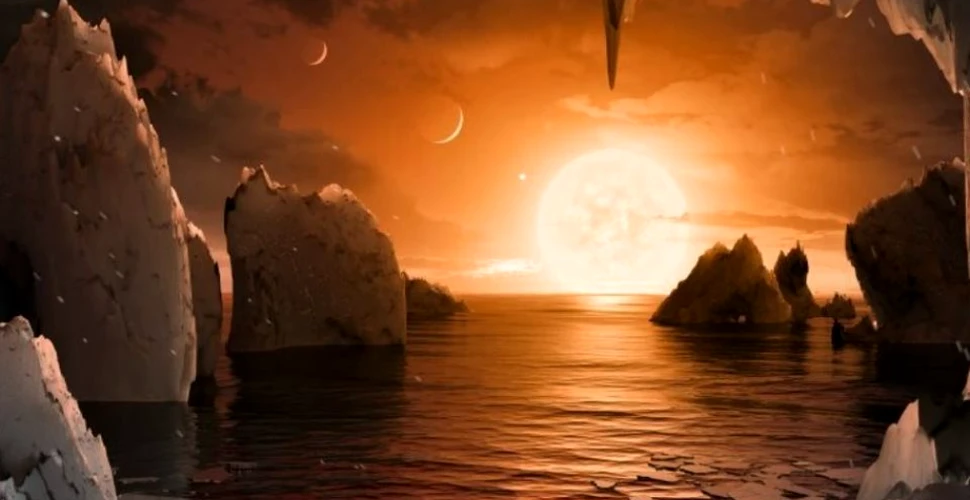 Veste excelentă pentru demersul găsirii vieţii extraterestre: primele indicii ale existenţei apei pe planetele din sistemul TRAPPIST-1
