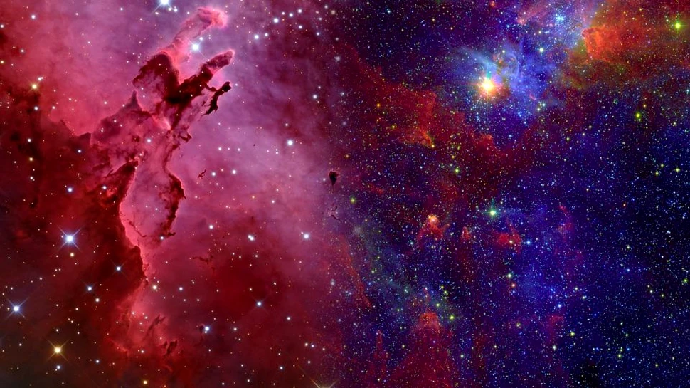 A fost creată cea mai mare hartă virtuală a Universului ce conţine 2 trilioane de particule digitale-FOTO
