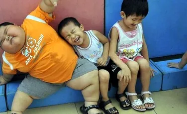 Caz de obezitate infantila extrema semnalat in China (FOTO)