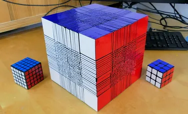 O nouă PROVOCARE mai captivantă pentru pasionaţii cubului Rubik. FOTO+VIDEO