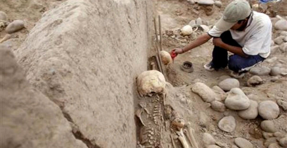 O mumie pre-incasa, dezgropata in Lima