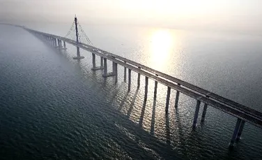 Chinezii au inaugurat cel mai lung pod din lume amplasat peste un corp de apă (VIDEO)