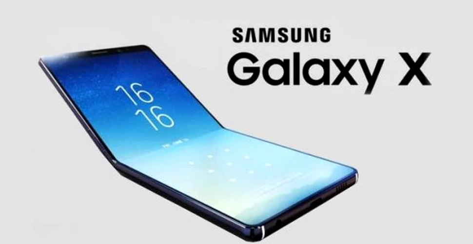 Galaxy X, telefonul pliabil de la Samsung