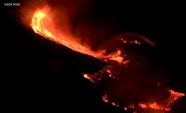 Vulcanul Kilauea din Hawaii a erupt