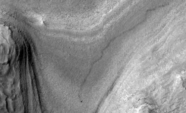 NASA dezvăluie prima imagine cu roverul Curiosity văzut din spațiu