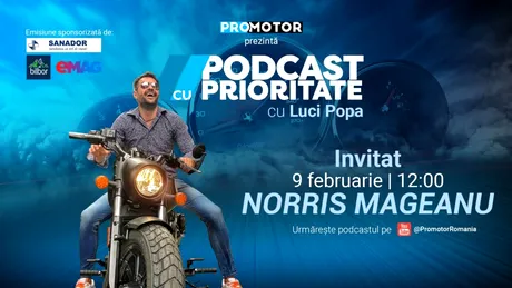 „Podcast cu Prioritate” #91: Norris Măgeanu vine la ProMotor și vorbește deschis despre FRAS și motorsportul românesc