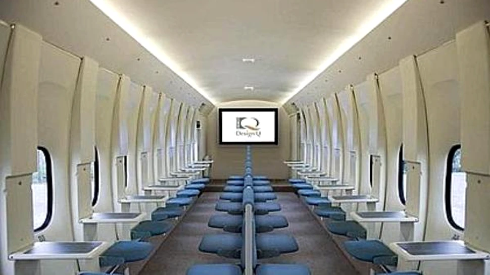 In avion ca in metrou