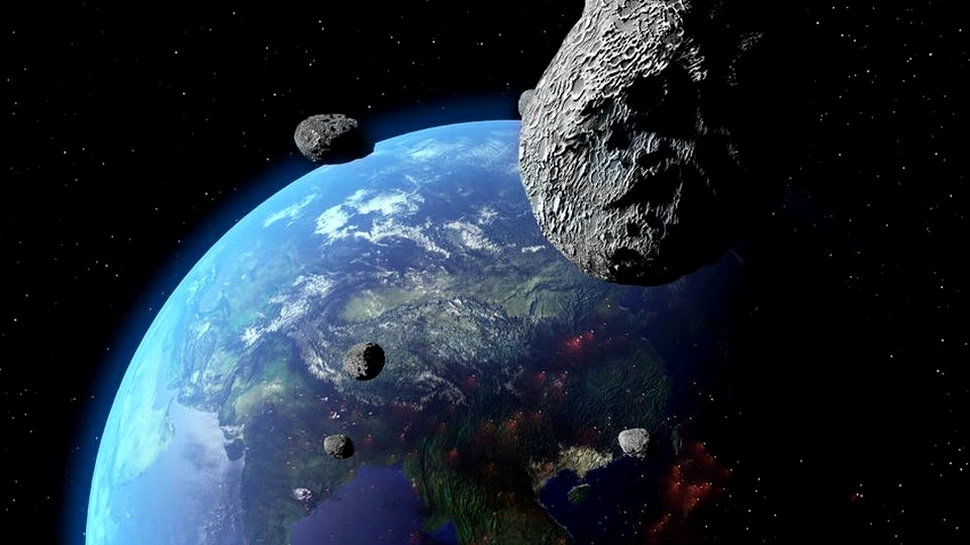 Patru asteroizi se apropie de Pământ, iar unul dintre ei are aproape lungimea Casei Poporului. Ce se poate întâmpla dacă ar LOVI Terra