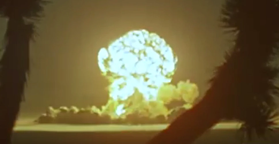IMAGINI ÎN PREMIERĂ de la testele nucleare efectuate de SUA în urmă cu 60 de ani – VIDEO