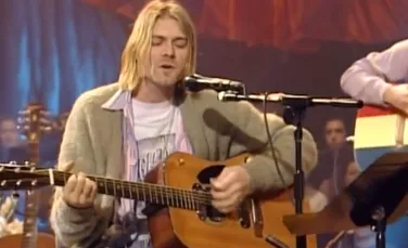 O chitară folosită de Kurt Cobain, scoasă la licitaţie pentru 1 milion de dolari