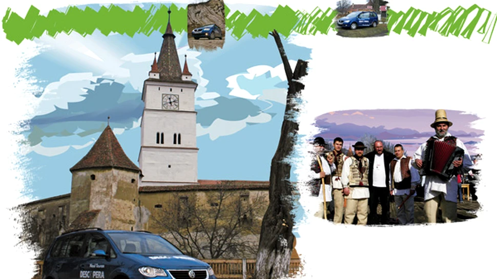 Destinatia Prejmer: cetate, carnaval, biserica, clatite