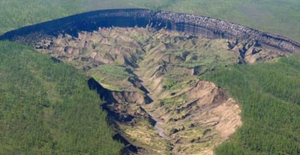 Fenomenul EXTREM din Siberia! ‘Poarta către Iad’ devine din ce în ce mai mare şi prezintă riscuri majore
