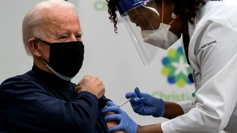 Joe Biden, președintele ales al SUA, s-a vaccinat împotriva COVID-19