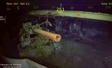 A fost descoperită epava unei nave americane reprezentative, scufundată în cea mai neagră perioadă din Al Doilea Război Mondial pentru SUA