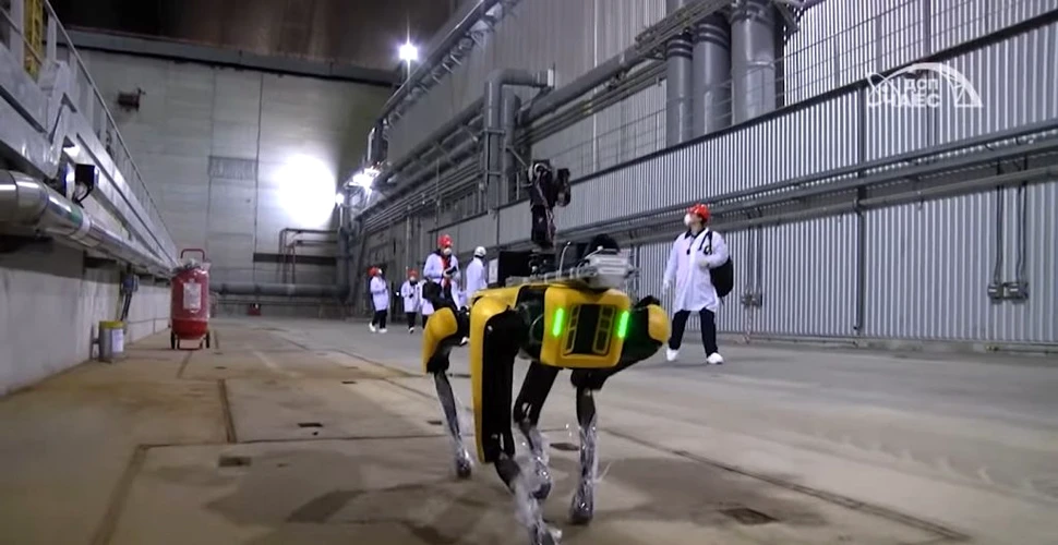 Robotul Spot a măsurat nivelul de radiații de la Cernobîl