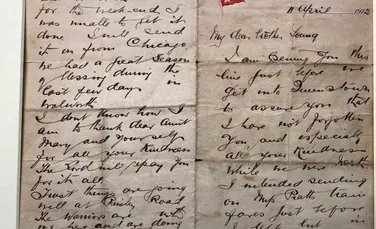 Scrisoarea de pe Titanic scrisă de un pastor care a murit în naufragiu