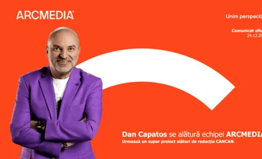 ARCMEDIA își consolidează portofoliul producțiilor video: Dan Capatos se alătură echipei CANCAN începând cu ianuarie 2026!