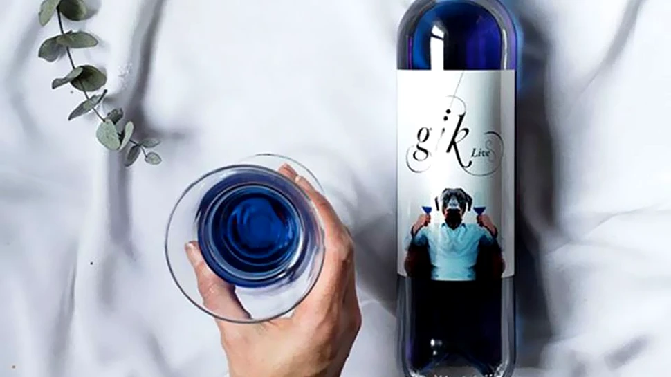 Vinul albastru este un succes un Europa