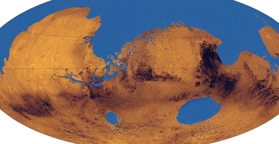 Cum arata planeta Marte in urma cu 3,5 miliarde de ani (FOTO)
