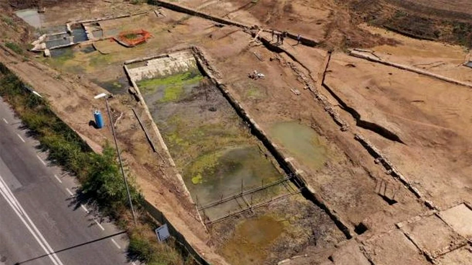 Arheologii au descoperit o piscină antică în apropiere de Roma