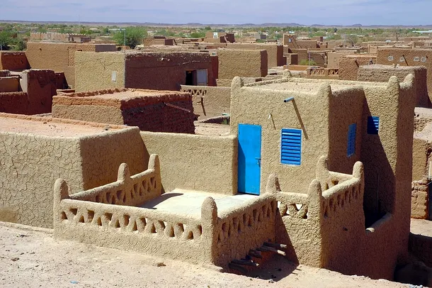 Casele din Agadez (Niger)
