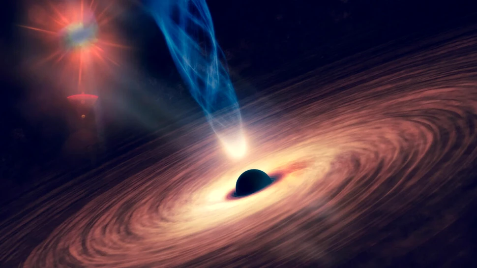 Astronomii au realizat prima detecție a unei găuri negre secundare supermasive într-un sistem binar
