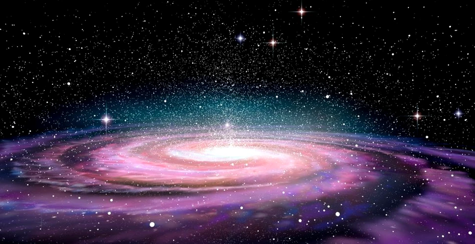 Astronomii au simulat coliziunea imensă din urmă cu 10 miliarde de ani ce a dus la formarea discului Căii Lactee