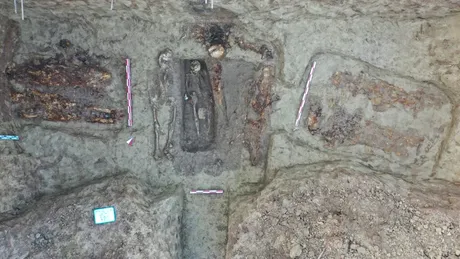 Descoperire rară în inima Tomisului: ce ascundeau mormintele romane de sub un șantier din Constanța