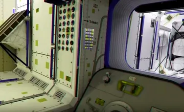 ESA prezintă un tur video 3D al Staţiei Spaţiale Internaţionale