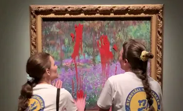 Un tablou de Monet expus la Muzeul Național din Suedia, vandalizat de activiștii de mediu