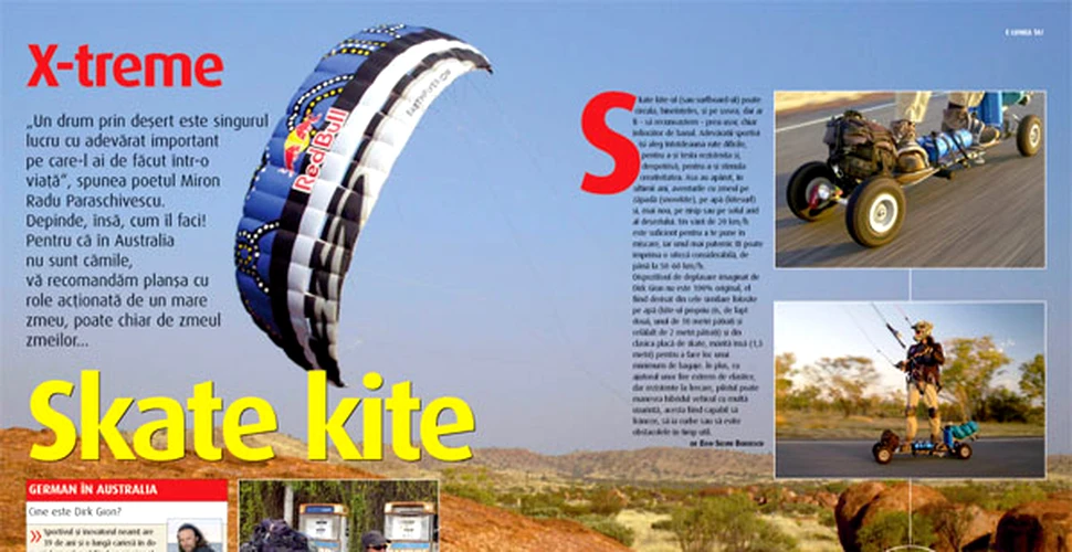 Skate kite