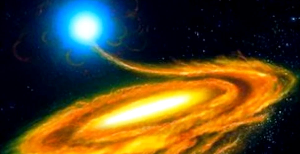 O stea magnetica pune in dificultate teoria gaurilor negre
