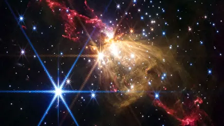 Pentru prima dată, astronomii au fotografiat jeturile stelare de la o stea tânără, aflată la 26.000 de ani-lumină de Soare