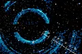 Imagini spectaculoase cu inele neobișnuite, enorme, în jurul unei găuri negre