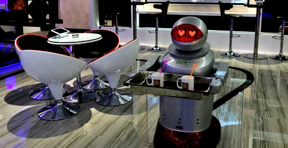 Oare aşa o să arate lumea viitoare? În China există un hotel deservit de roboţi (GALERIE FOTO)