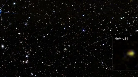 Telescopul Webb a găsit cea mai îndepărtată galaxie detectată vreodată: „Nu seamănă deloc cu ce am prezis”
