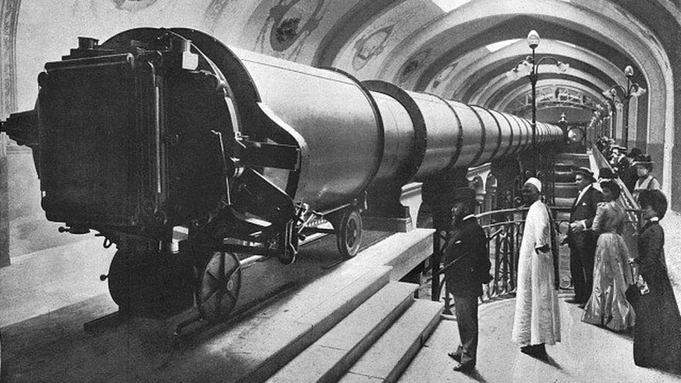 Cel mai mare telescop optic din lume a fost expus în urmă cu peste 100 de ani la Paris – FOTO