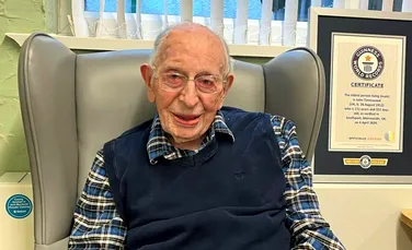 Cel mai bătrân bărbat din lume, veteran al celui de-Al Doilea Război Mondial, a murit