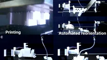 Un robot creat dintr-o singură bucată a ieșit „pe picioare” din imprimanta 3D