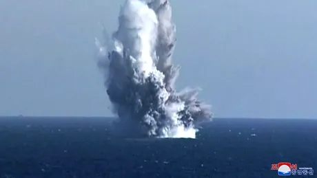 Coreea de Nord a testat o nouă dronă subacvatică cu capacități nucleare