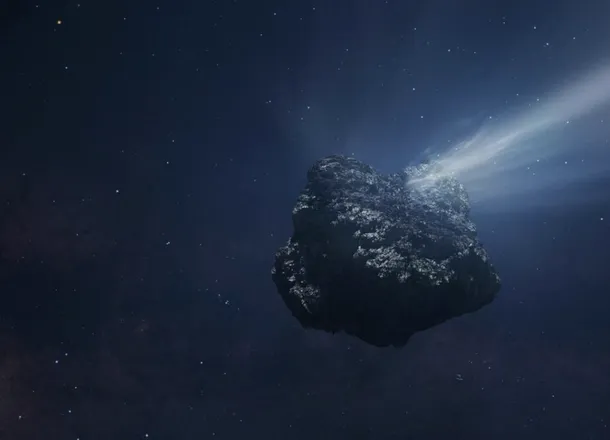 Cea mai mare cometă de la periferia Sistemului Solar explodează cu jeturi de gaz
