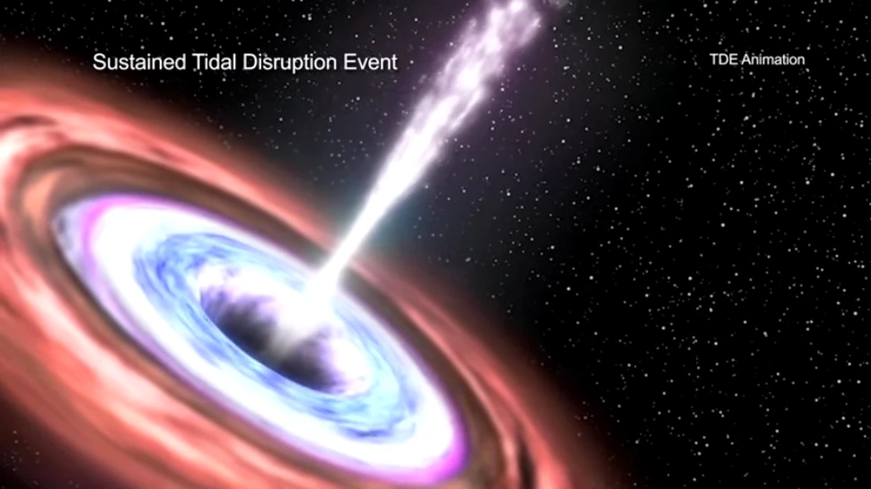 Astronomii au identificat o gaură neagră atât de flămândă încât forţează legile fizicii – VIDEO