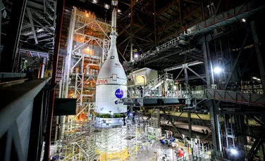 Artemis 1, misiunea NASA pe Lună, amânată până în primăvara anului 2022 din cauza unei probleme la un motor
