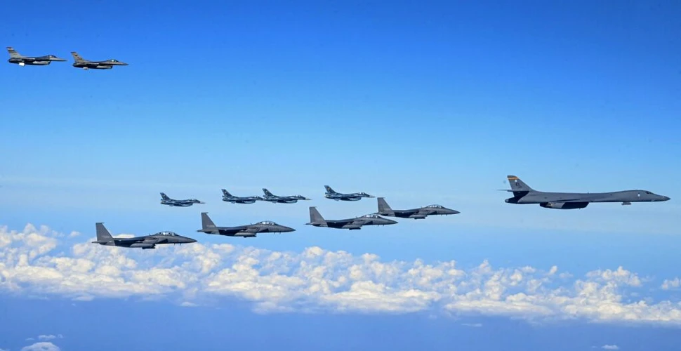 Cel mai puternic bombardier strategic al Statelor Unite a participat la un exercițiu aerian comun în peninsula coreeană