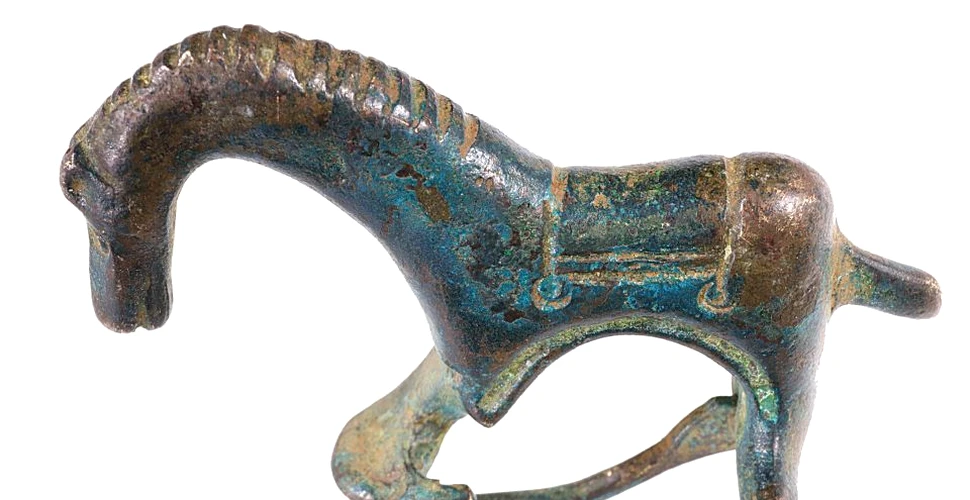 O broşă romană extrem de rară, descoperită cu ajutorul unui detector de metale