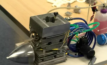 Un român a creat un motor de avion UNIC în lume, realizat cu ajutorul unei imprimante 3D