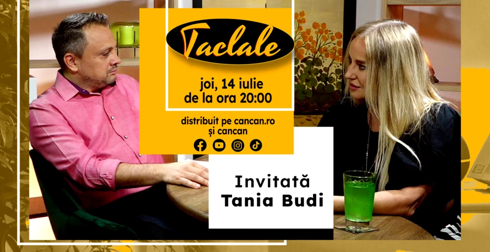 Tania Budi este invitată la ”TACLALE”!