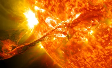 Un scut gigantic de peste 100.000 de tone ar putea fi amplasat pe orbita Pământului pentru a proteja omenirea de efectele exploziilor solare
